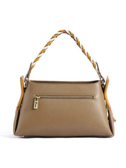EXOTIC Noiré Twist Structured Handbag