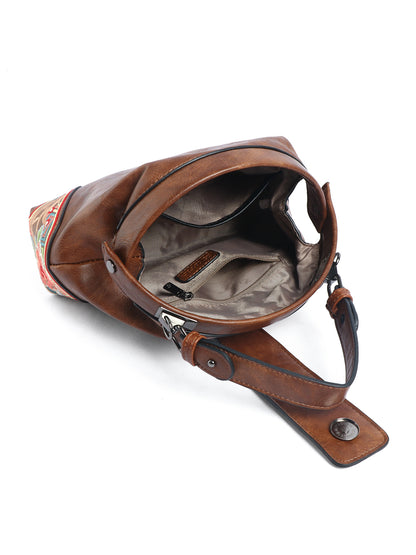 Exotic Zenvira Artisan Satchel Bag