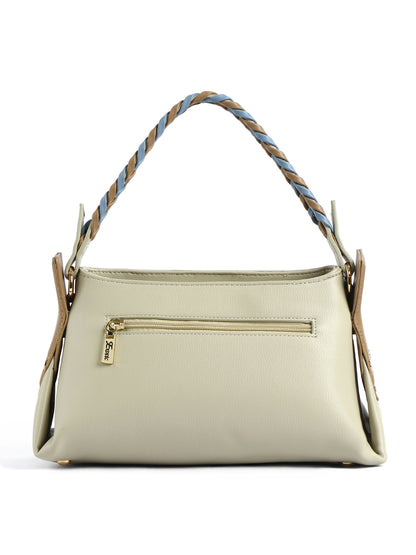 EXOTIC Noiré Twist Structured Handbag
