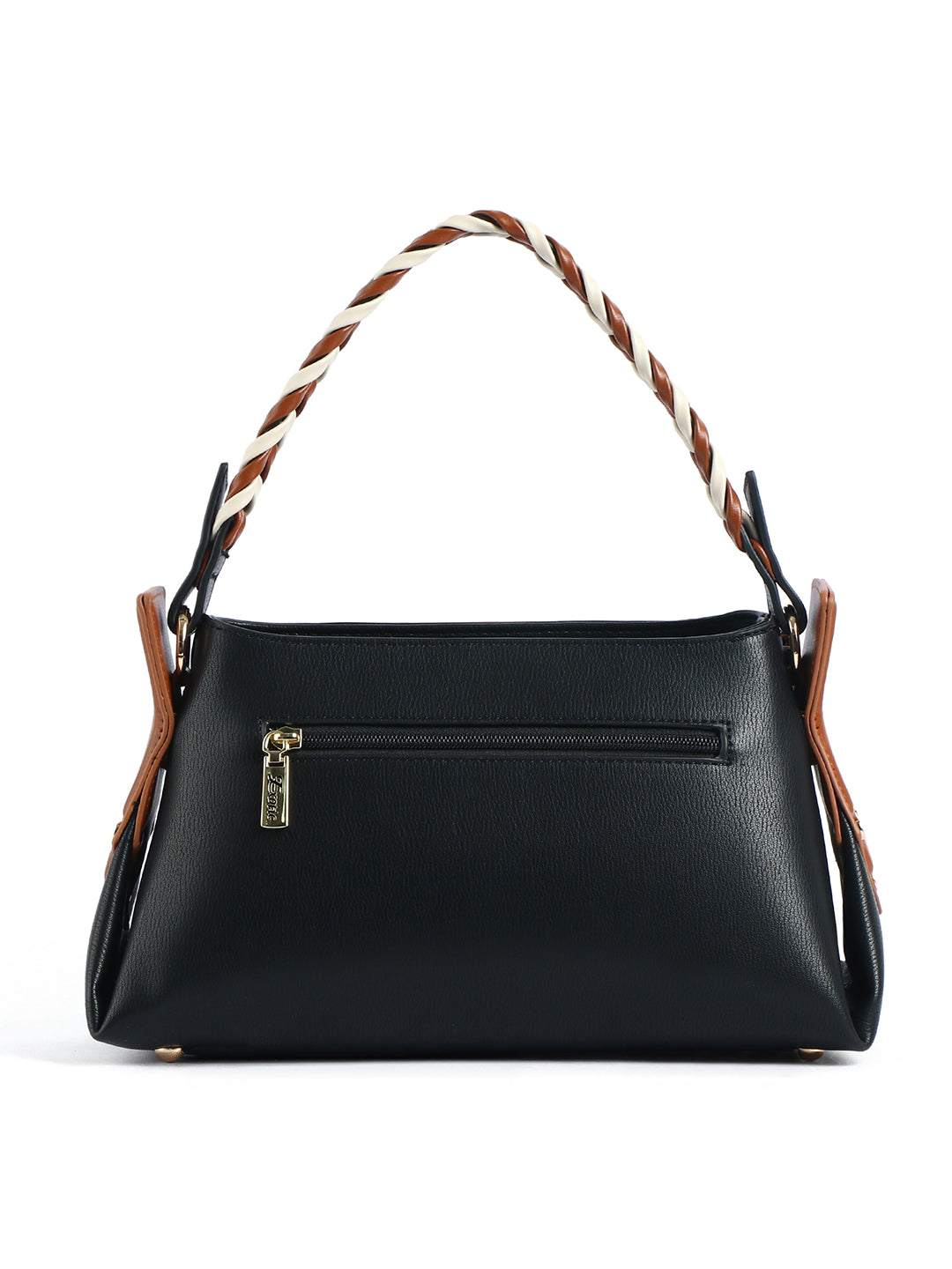 EXOTIC Noiré Twist Structured Handbag