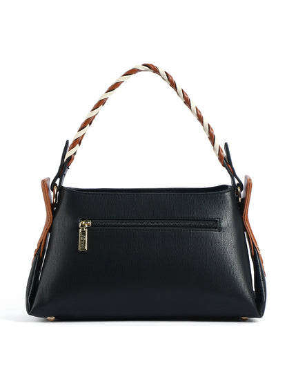 EXOTIC Noiré Twist Structured Handbag