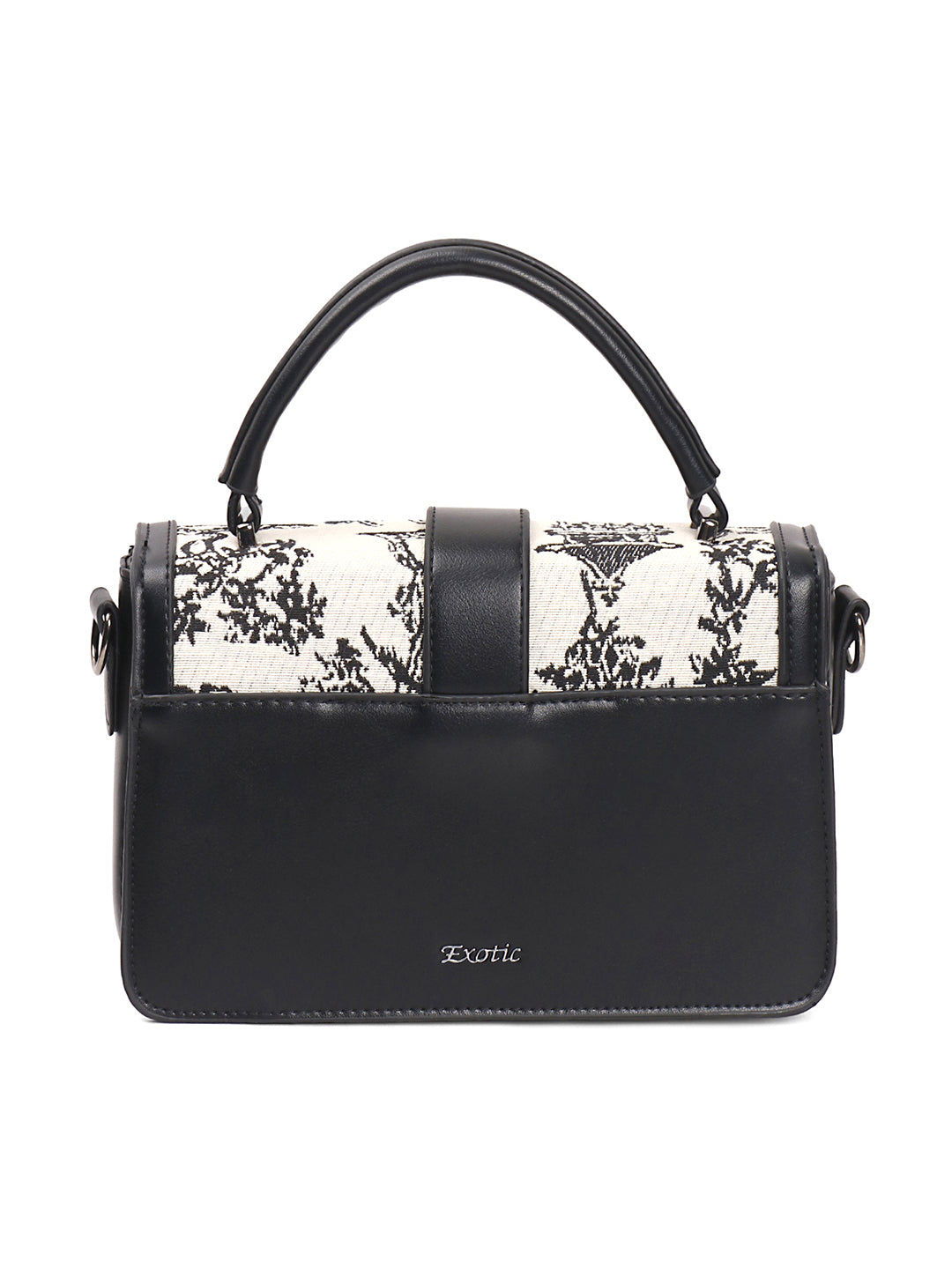 Exotic Rosetta Structured Sling Bag