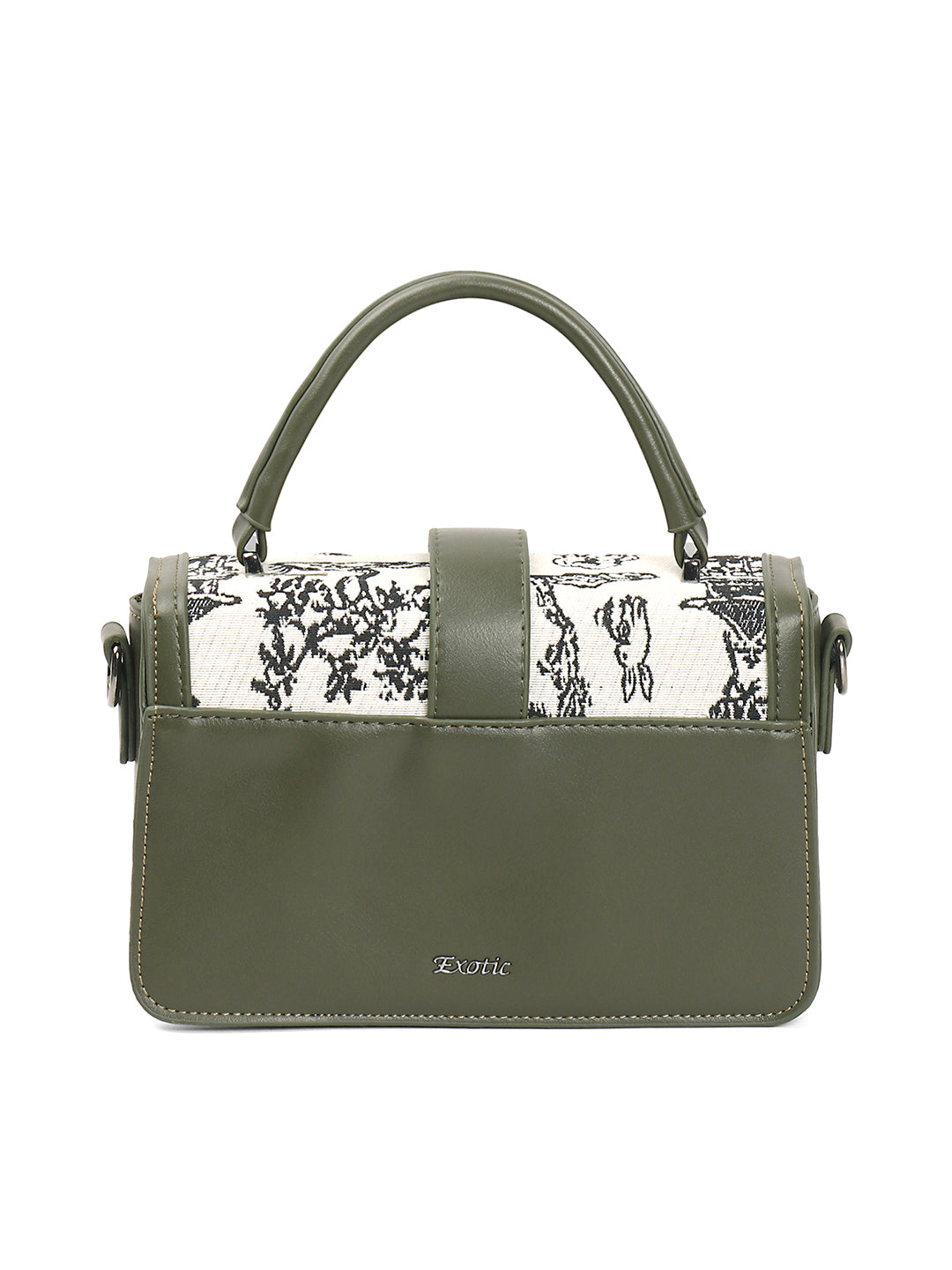 Exotic Rosetta Structured Sling Bag