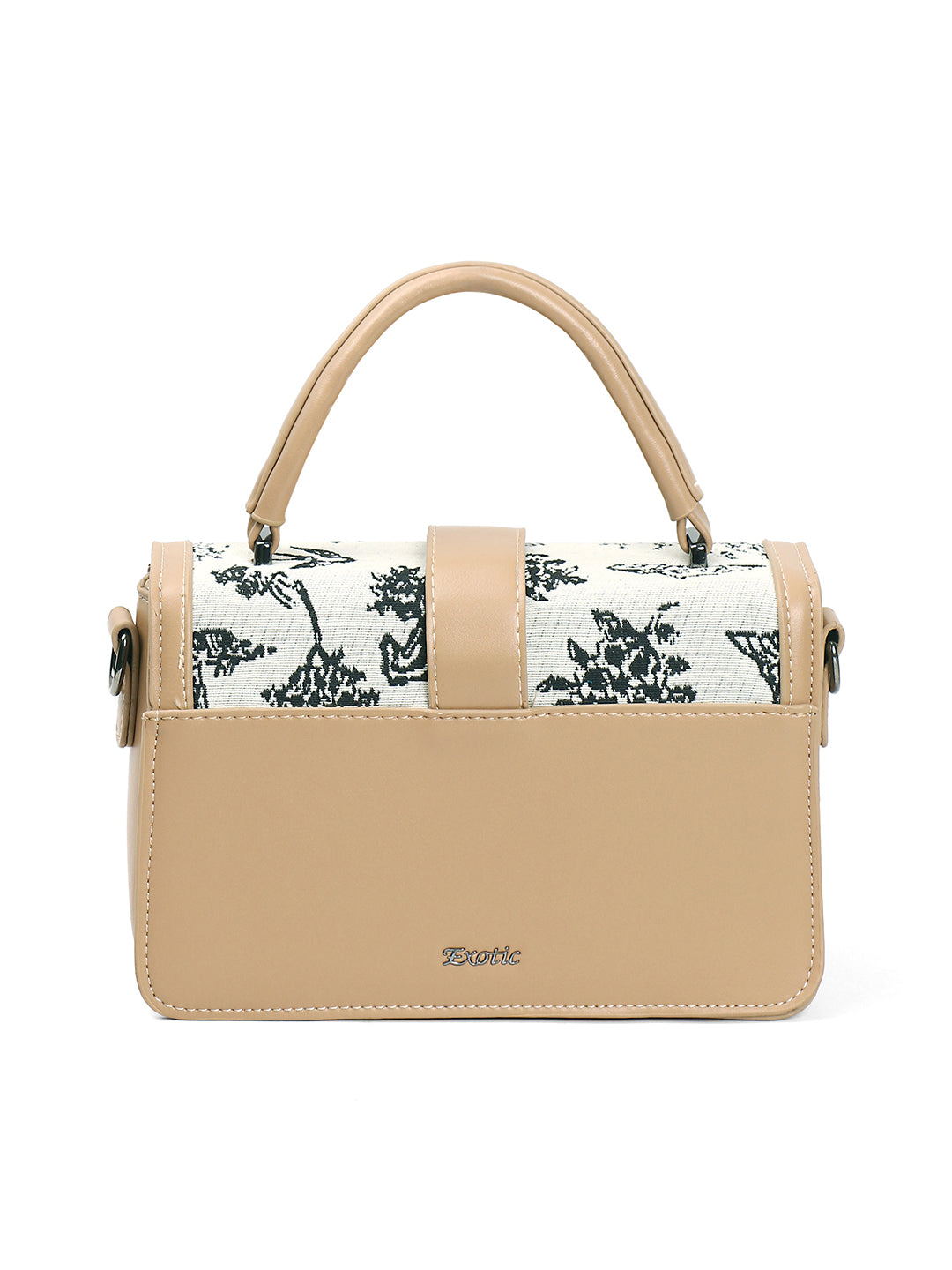 Exotic Rosetta Structured Sling Bag