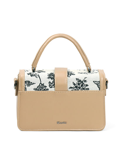 Exotic Rosetta Structured Sling Bag