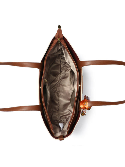 Exotic Premium Elvora Strand Structured Tote Bag