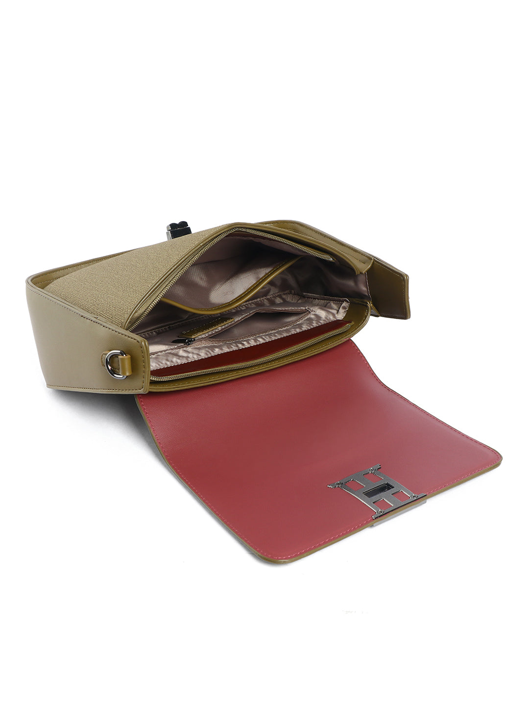 Exotic Ravelle Structured Shoulder Bag for Women