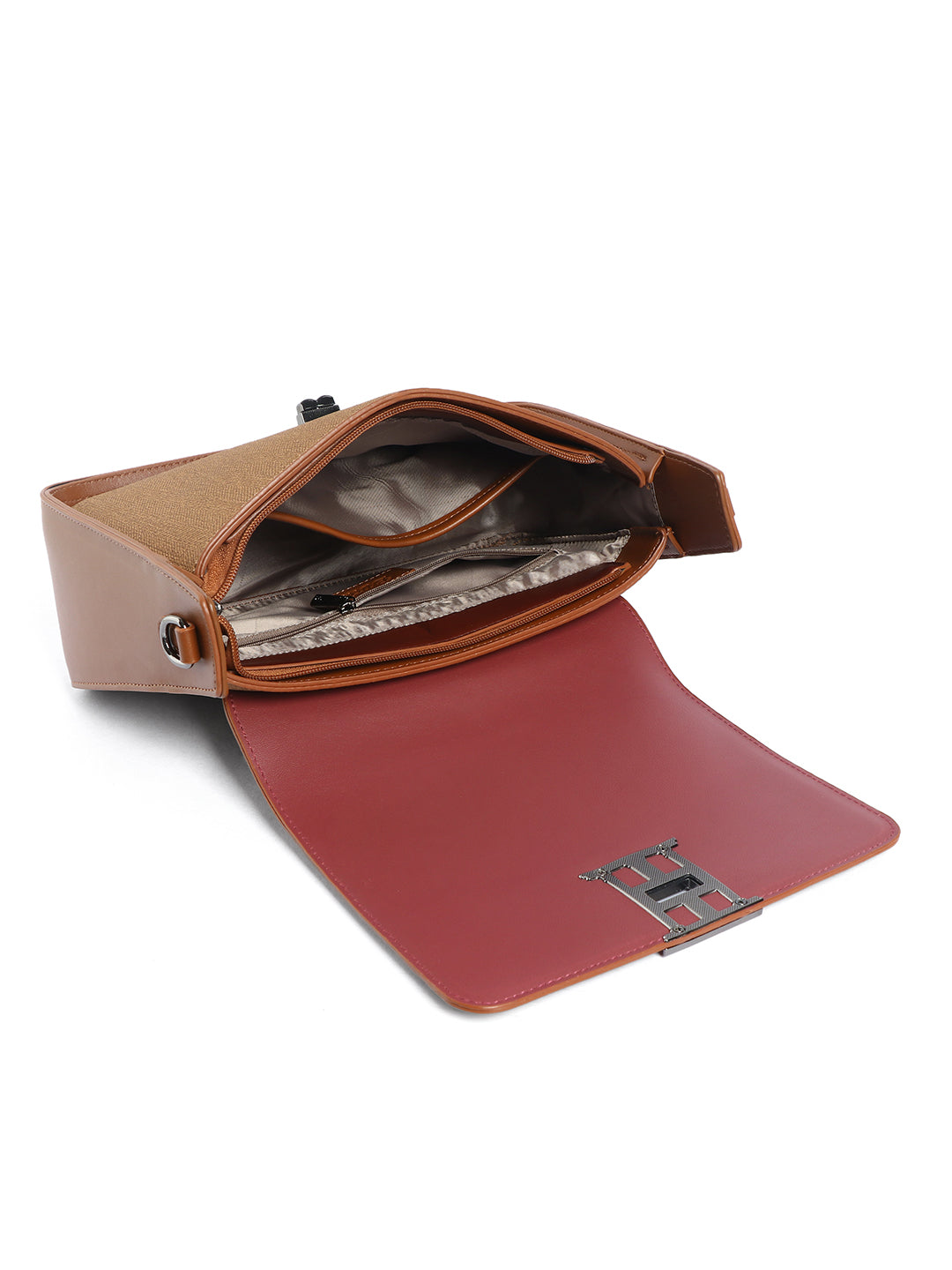 Exotic Ravelle Structured Shoulder Bag for Women