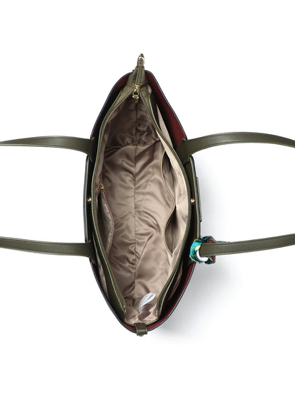 Exotic Premium Elvora Strand Structured Tote Bag