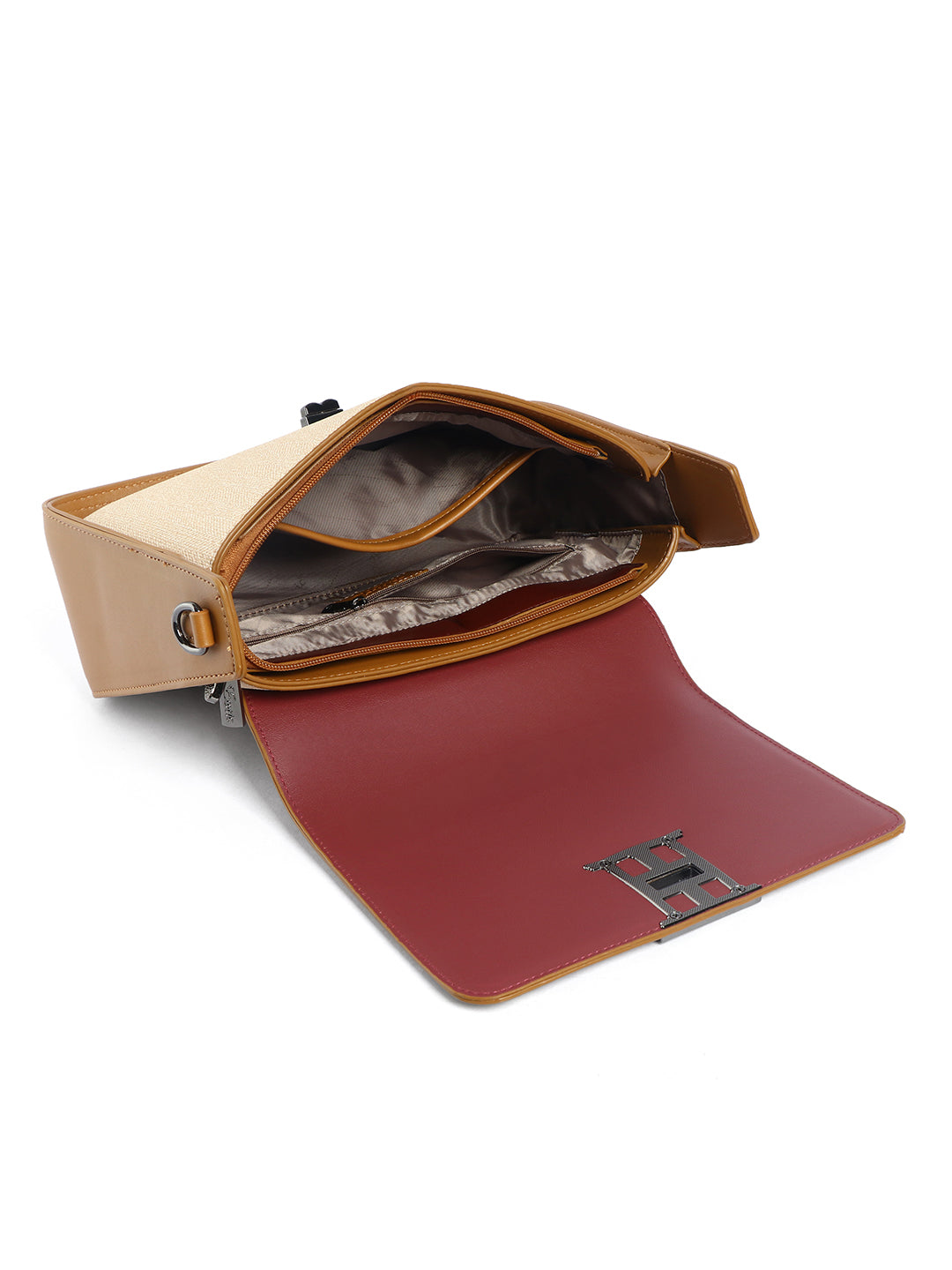Exotic Ravelle Structured Shoulder Bag for Women