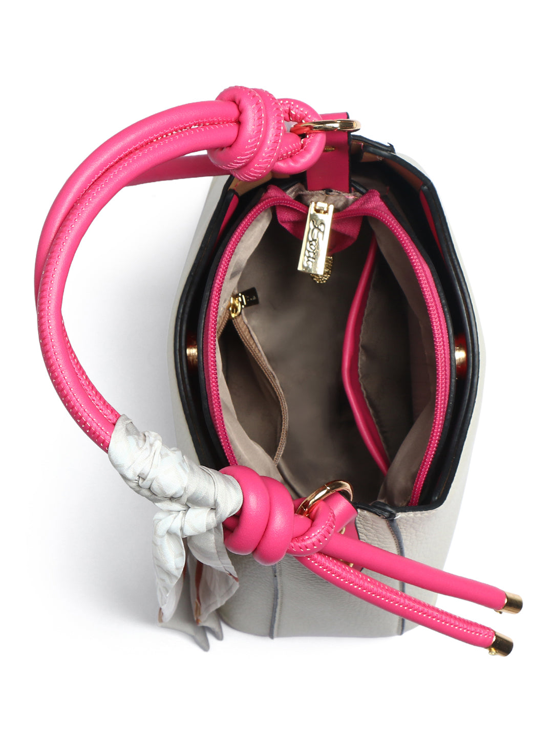 Exotic Elara Knot Hobo Shoulder Bag
