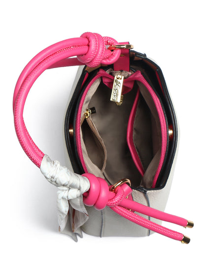 Exotic Elara Knot Hobo Shoulder Bag