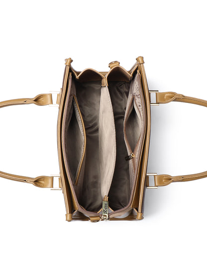 EXOTIC Premium Orlina Duotone Structured Handbag