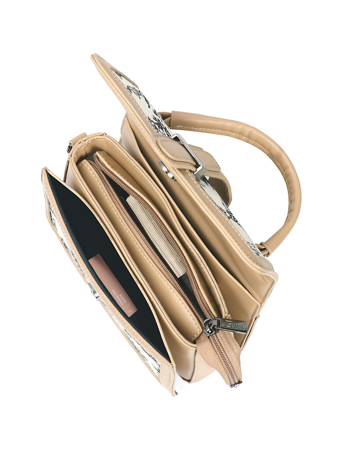 Exotic Rosetta Structured Sling Bag
