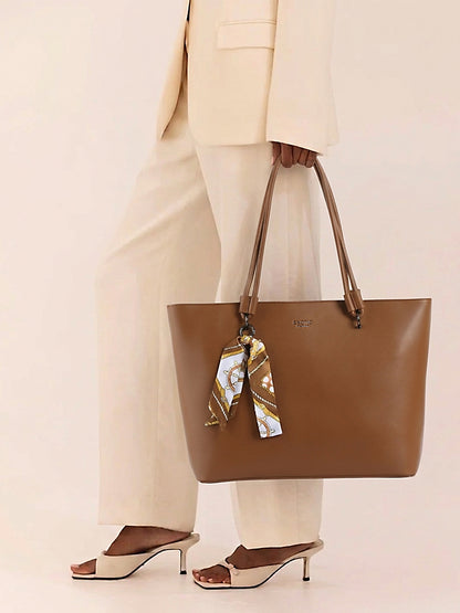 Exotic Celeste Structured Laptop Tote Bag