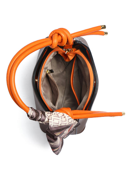 Exotic Elara Knot Hobo Shoulder Bag