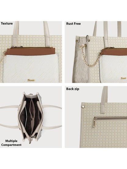 Exotic Calyra Women’s Houndstooth handbag
