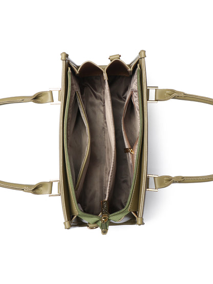 EXOTIC Premium Orlina Duotone Structured Handbag