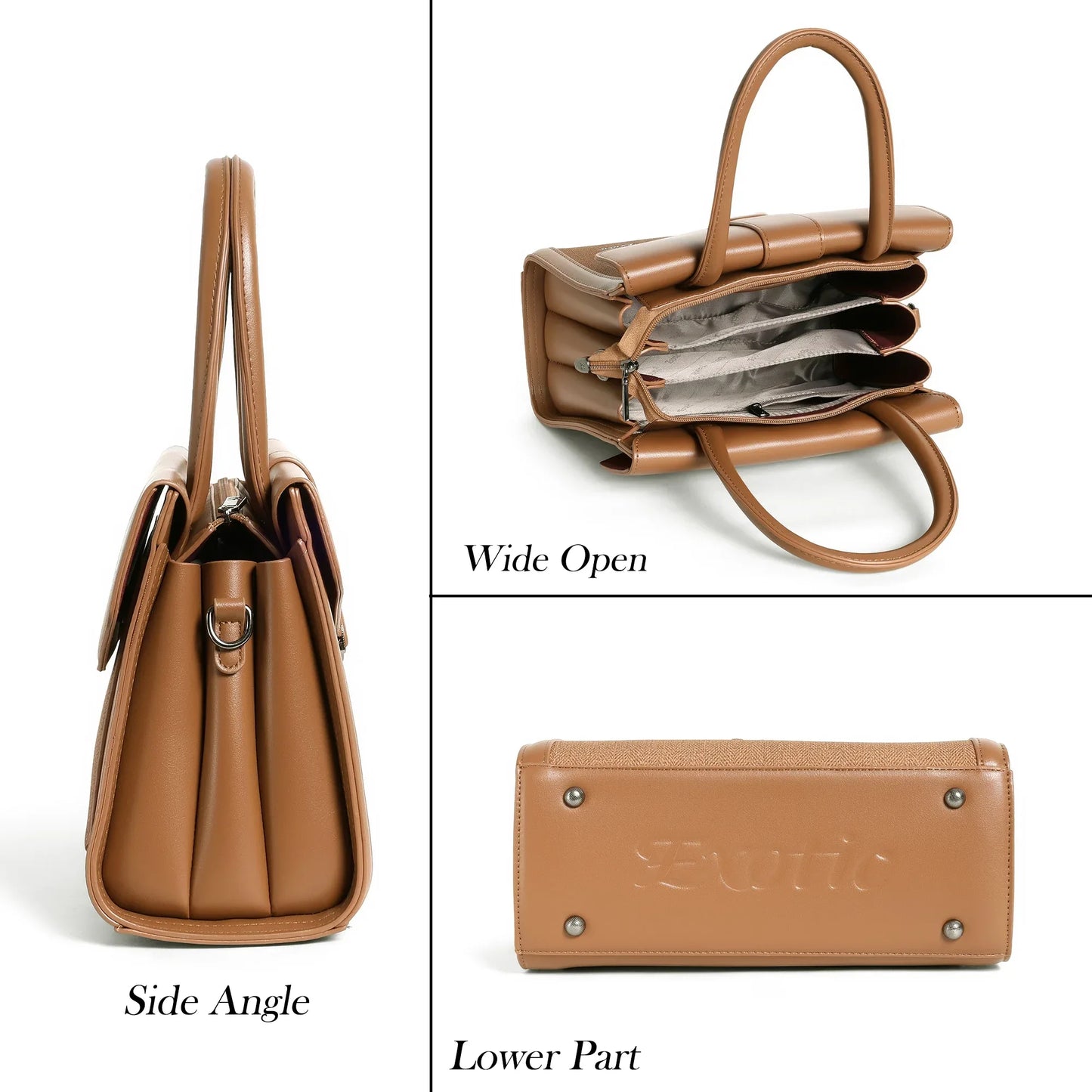 Exotic Stylish Turn-Lock Mini Handbag - exoticstore