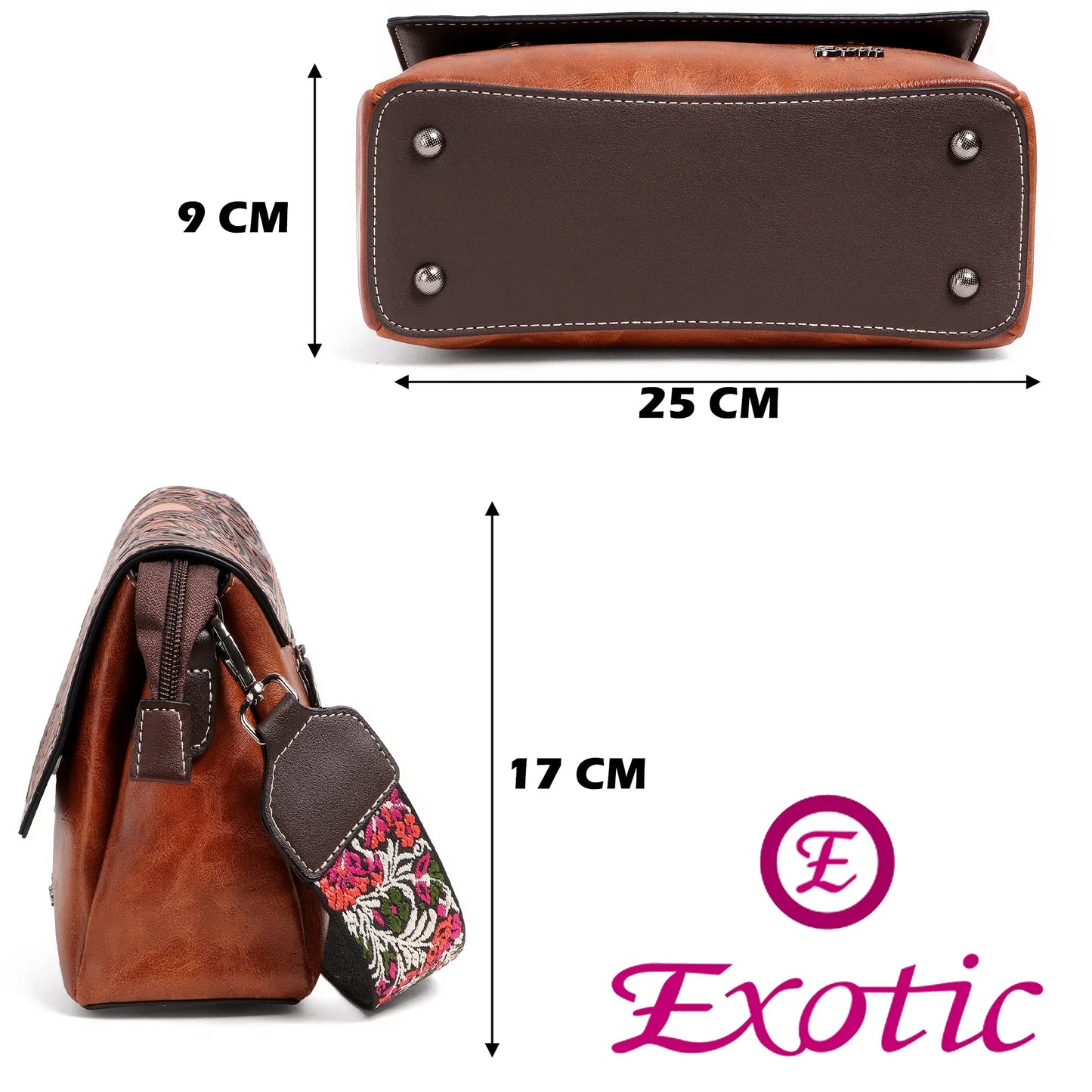 Emboridery Premium shoulder sling bag - exoticstore