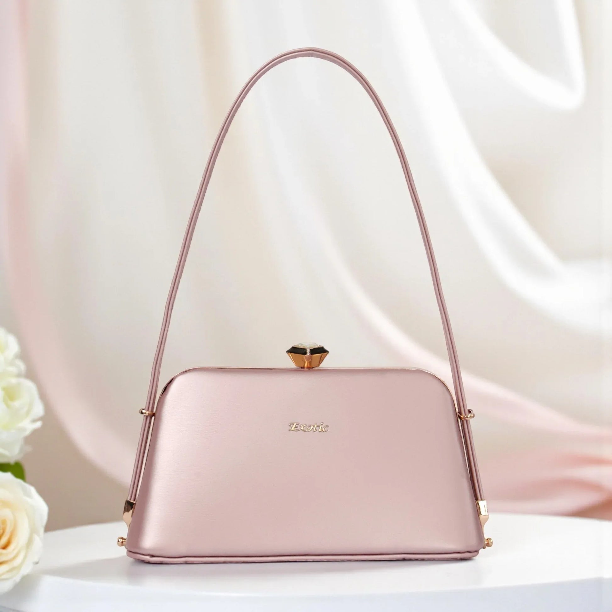 EXOTIC Premium Elegance Clutch Bag with Detachable Chain Handel | Gift for Women | Clutch for Women - exoticstore