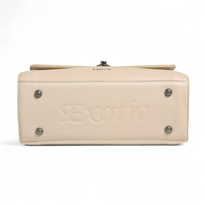Hand Bag Beige
