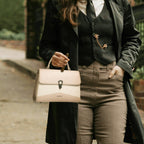 Hand Bag Beige