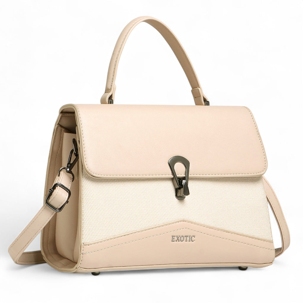 Hand Bag Beige