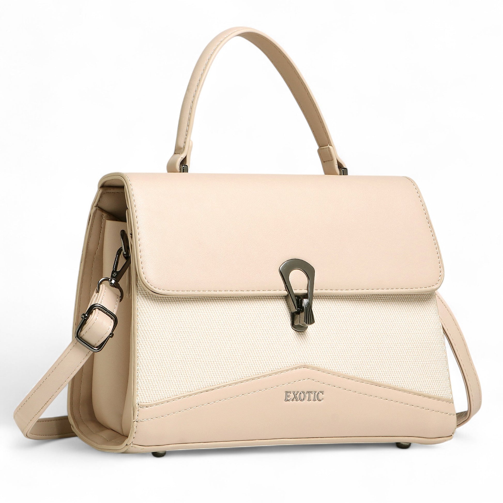 Hand Bag Beige
