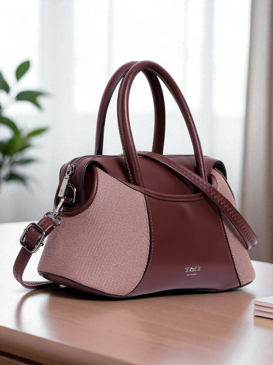Exotic Stylish Smart & Sophisticated Ladies  Hand & Sling Bag (Brown)