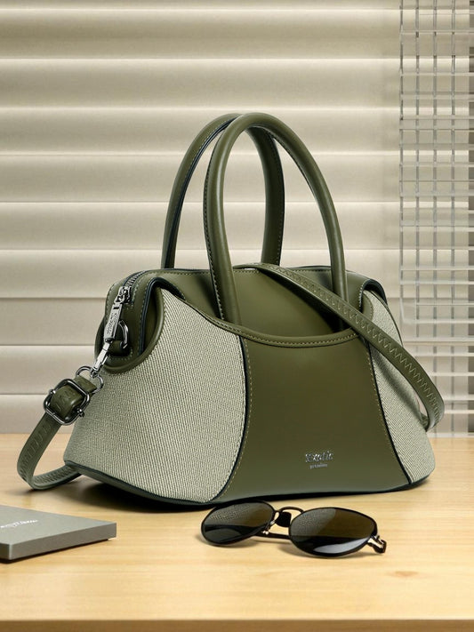 Exotic Stylish Smart & Sophisticated Ladies  Hand & Sling Bag (Green)