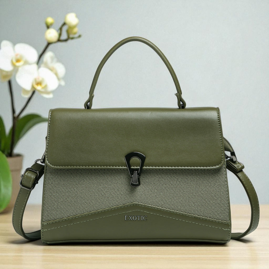 Hand Bag Green