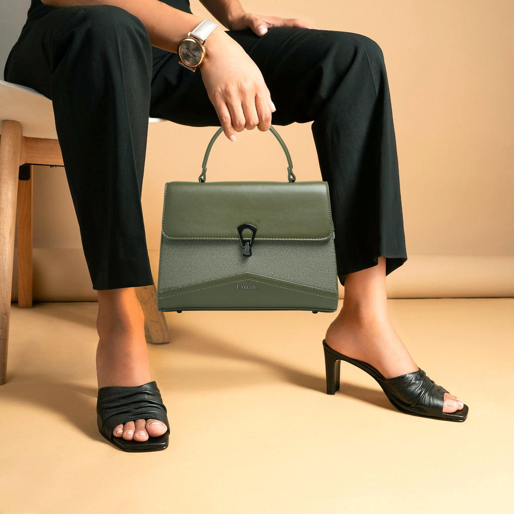 Hand Bag Green