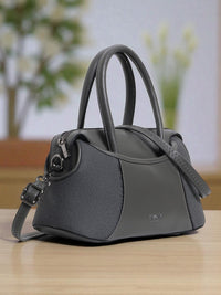 Exotic Stylish Smart & Sophisticated Ladies  Hand & Sling Bag (Grey)