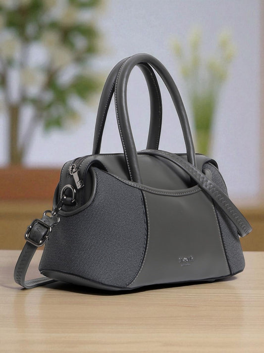 Exotic Stylish Smart & Sophisticated Ladies  Hand & Sling Bag (Grey)
