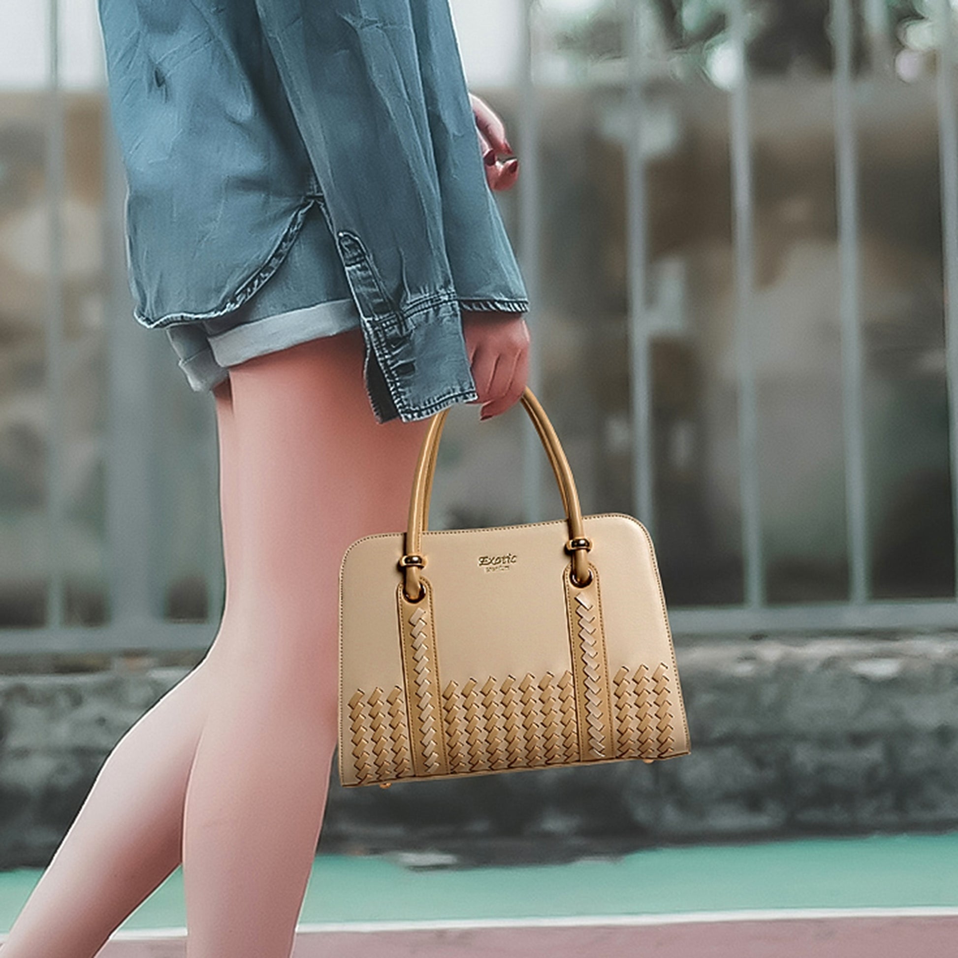 Handbag Beige