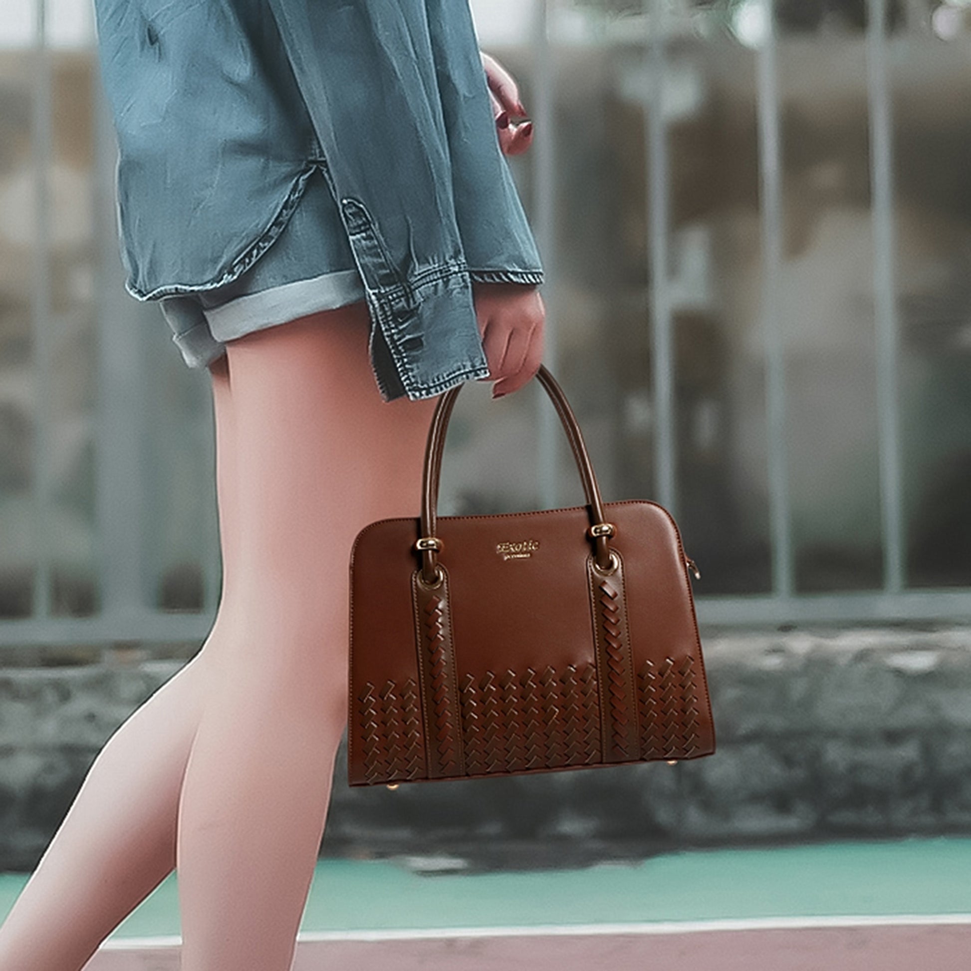 Handbag BROWN