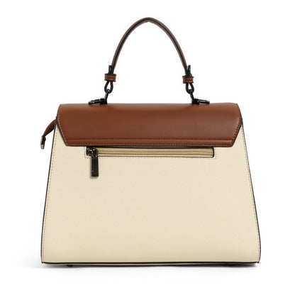 Exotic® Style and Look beautiful Texture Design Flap Closure Top Handle Hand Bag