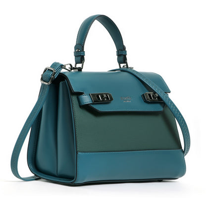 Exotic® Style and Look beautiful Texture Design Flap Closure Top Handle Hand Bag