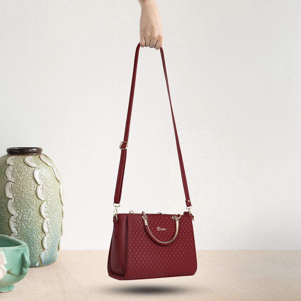 Handbag Maroon