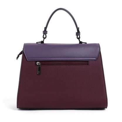 Exotic® Style and Look beautiful Texture Design Flap Closure Top Handle Hand Bag