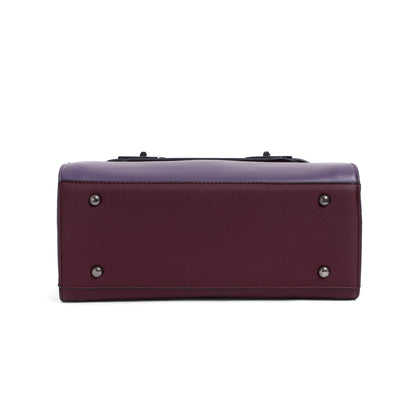 Exotic® Style and Look beautiful Texture Design Flap Closure Top Handle Hand Bag