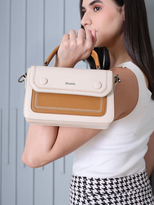 Exotic Embroidered Grace Hand & Sling Bag