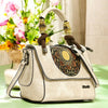 Exotic Satchel Retro Embossed Sling Bag For Women.