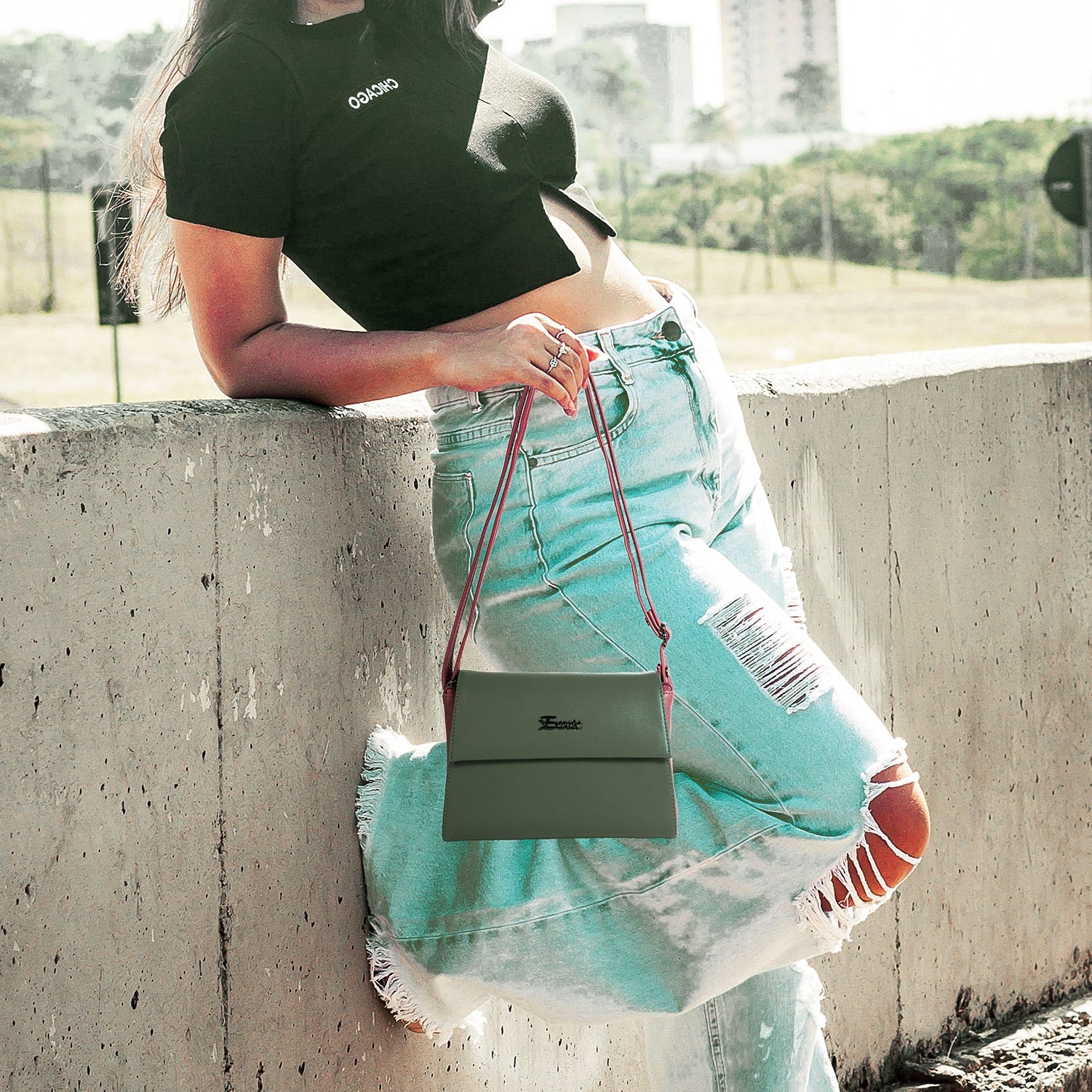Sling Bag Green