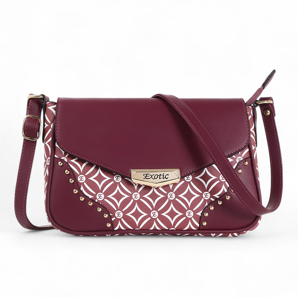 Sling bag Maroon