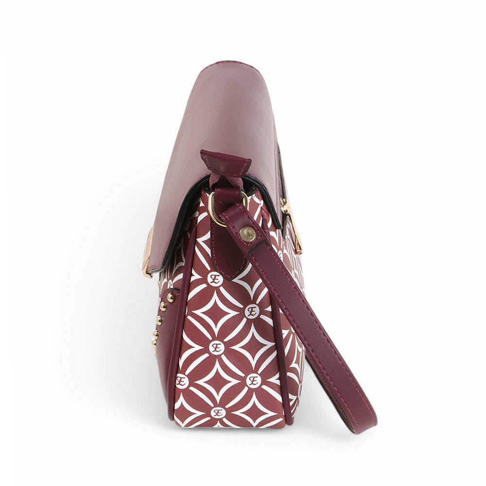 Sling bag Maroon