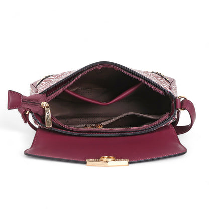 Sling bag Maroon