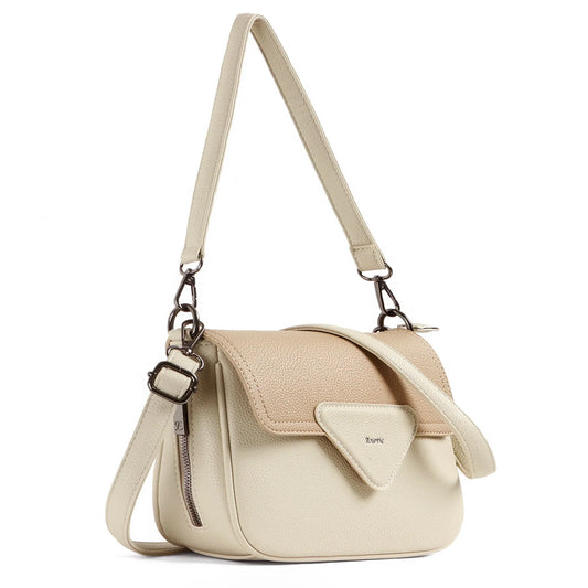 Exotic Textured Style Meets Sophistication Flap Sling Bag.