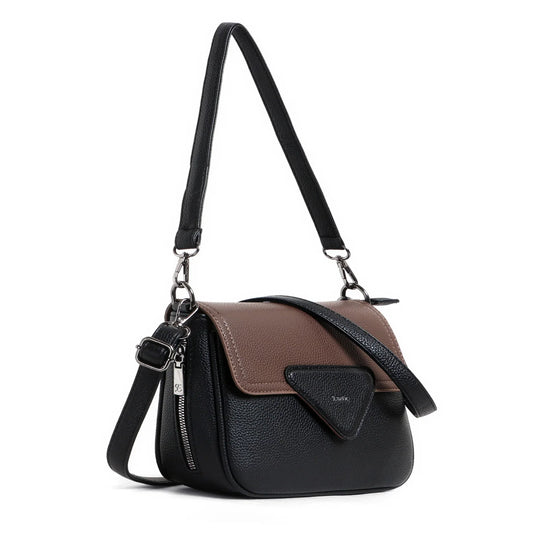 Exotic Textured Style Meets Sophistication Flap Sling Bag.